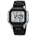 SKMEI Waterproof Sport Watch for Man Countdown Stopwatch Digital Wristwatch 2Time Fashion Mens Clock