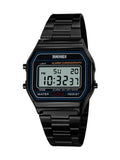 Skmei Top Brand Luxury Stainless Steel Chrono Sport Watches Men Back Light Display Digital Wristwatch 3Bar Waterproof Reloj Hom